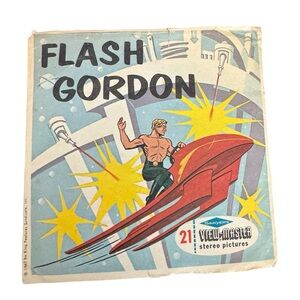 Vintage Flash Gordon View Master Reels